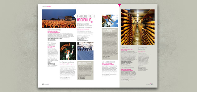 Pages pratiques de la brochure du CRT de Franche Comt�